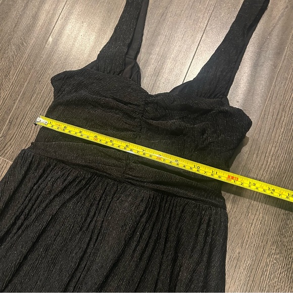 H&M Green Ruched Sweetheart Maxi Dress - Picture 8 of 9